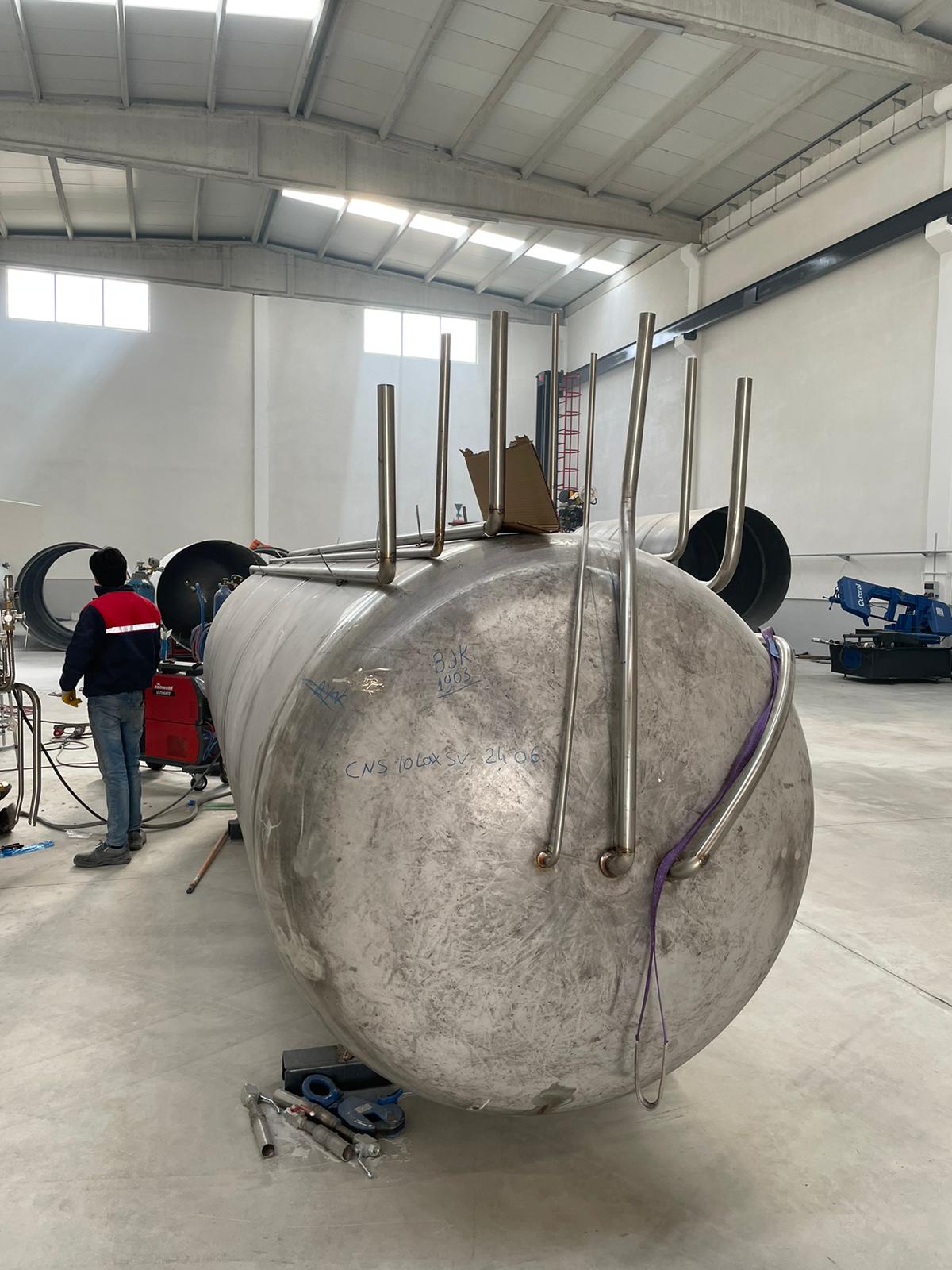 Production || CNS Tank - Cryogenic Tank | Cryogenic Storage Tanks, Air Tanks, Crude Oil Storage Tank, Tank Container, LPG Storage Pressure Tanks, LPG Transport Tanks, Evaporators, Engineering, Technical Service & Spare Parts